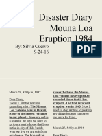 Mouna Loa Eruption 1984