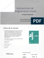 Aplicaciones de Programación Lineal PDF