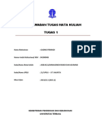 Manajemen Risiko Dan Asauransi - BJT - Tugas1 - Manajemen Risiko Dan Asuransi PDF