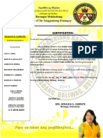 Certificate of Tree Planting Pphi