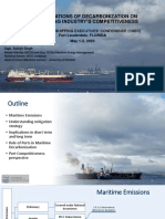 THE IMPLICATIONS OF DECARBONIZATION ON THE SHIPPING INDUSTRY’S COMPETITIVENESS _CSEC_May2023