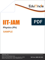 Sample Question Quantum Physics (PH) USP-12 PDF