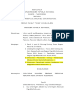 Rancangan Perpres Perincinan Rencana Induk Ibu Kota Nusantara PDF