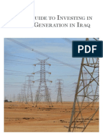 Legal Guide To Investing in Power Generation in Iraq