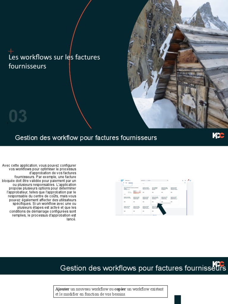 Optimisation des workflows de factures | PDF | Workflow | Facture