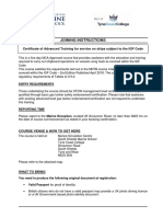 Advanced Training For Ships Using IGF Code Fuels