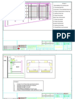 Construction sequence for thrust bed slab