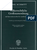 Carl Schmitt Völkerrechtliche Großraumordnung Mit Interventionsverbot Für Raumfremde Mächte. Ein Beitrag Zum Reichsbegriff Im Völkerrecht PDF