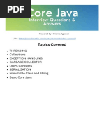 Core Java Interview Questions and Answers PDF
