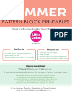 Summer Pattern Blocks-Little Ladoo PDF