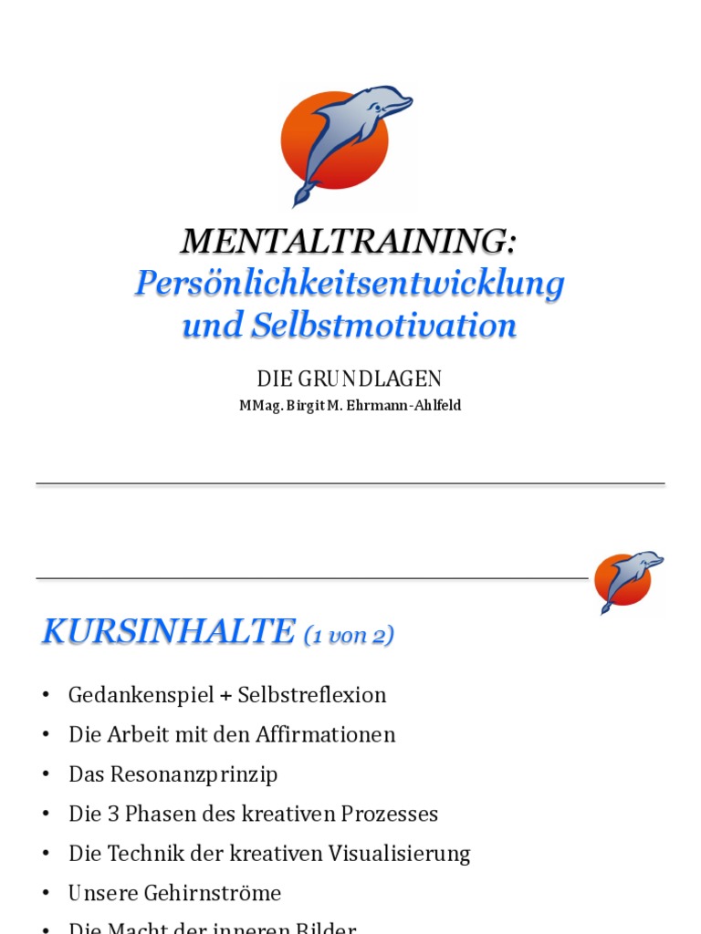Mentaltraining Teil2 PDF | PDF