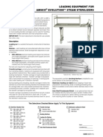 Loading Equipment For Amsco Evolution™ Steam Sterilizers: Application