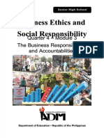 PDF Business Ethics q4 Mod3 The Business Responsibilities and Accountabilities2 - Compress PDF