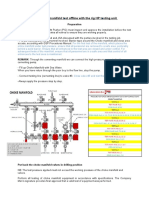 Choke manifold HP test offline rig unit