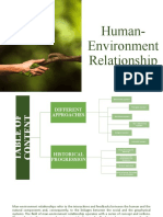 Human-Environment Relationship