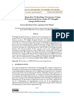Analysis of Information Technology Governance Usin PDF
