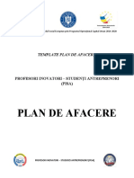 Template-Plan de afacere