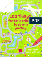Usborne Activity Cards - 100 Things For Little Children To Do On A Journey PDF
