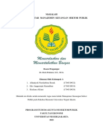 Makalah Bab 1 Manajemen Keuangan Sektor Publik - Kelompok 1 - D4 ASP 2019 PDF