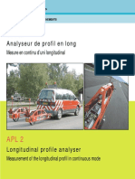 Analyseur de Profil en Long: Mesure en Continu D'uni Longitudinal