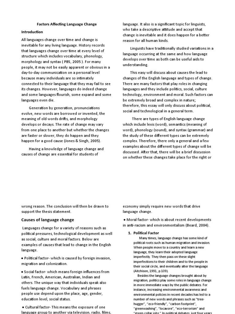 factors-affecting-language-change-pdf