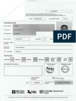IELTS Certificate PDF