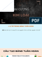 1. Đại cương về kim loại (Vị trí, TCVL) - 1' PDF