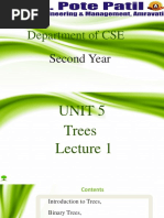 Data Structures - Unit 5 Tree PDF