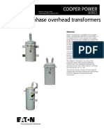 single phase overhead transformer EATON walang Z