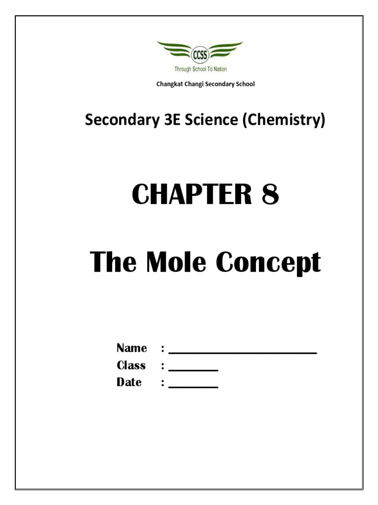 3E The Mole Notes | PDF