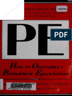 Helen Singer Kaplan - How To Overcome Premature Ejaculation-Routledge (1989) PDF