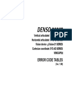 Denso Errors PDF