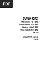 Denso Errors PDF