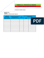 Formato 9.2 - Registro de Consignaciones - para El Consignatario - Control de Bienes Recibidos en Consignación