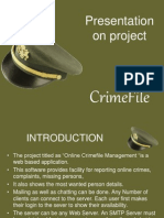 Crime Presentation