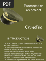 Crime Presentation