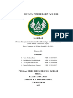 Asas-Asas Umum Pemerintahan Yang Baik - Kel. 4 PDF