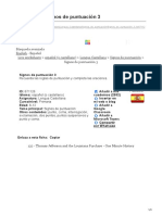 Ejercicio de Signos de Puntuación 3 PDF