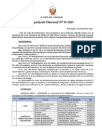 RD #02 Aprobación de Comisiones