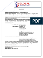 Ficha Tecnica Harina de Pescado de Anchoveta GWS PDF