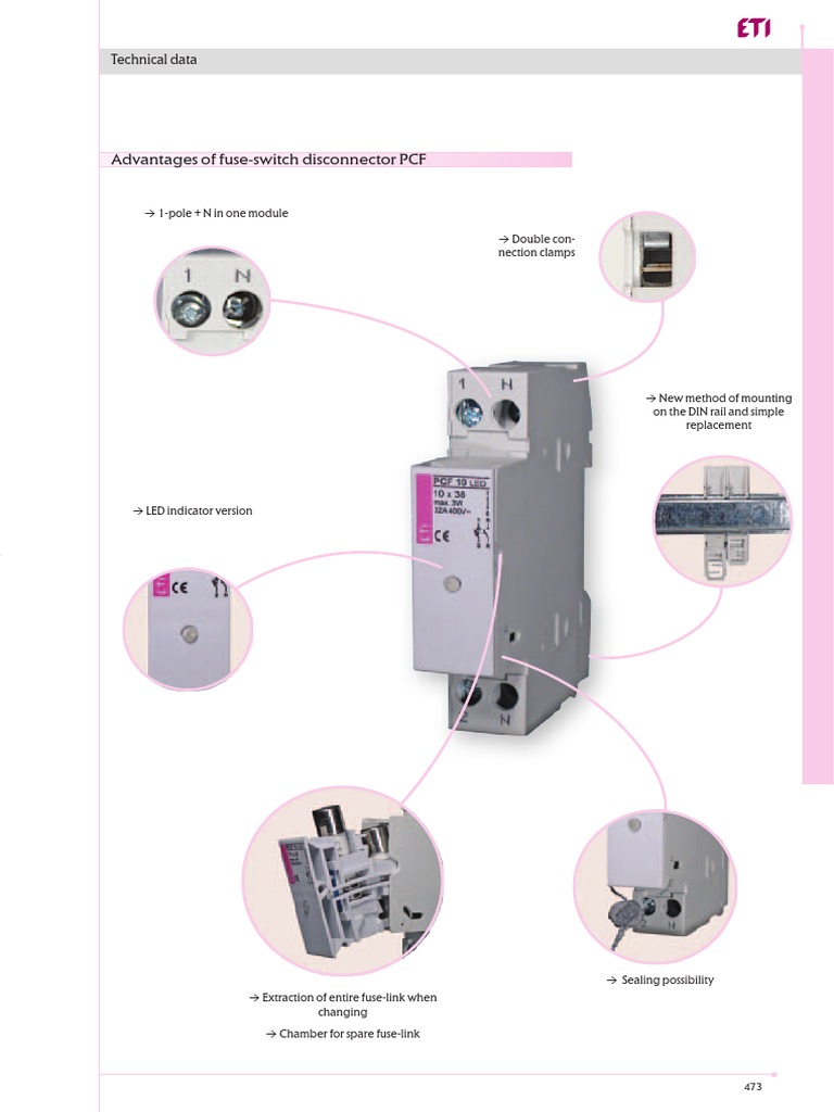 Advantages of Fuse-Switch Disconnectors | PDF