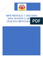 RPH Minggu 1 2020:2024 PDF