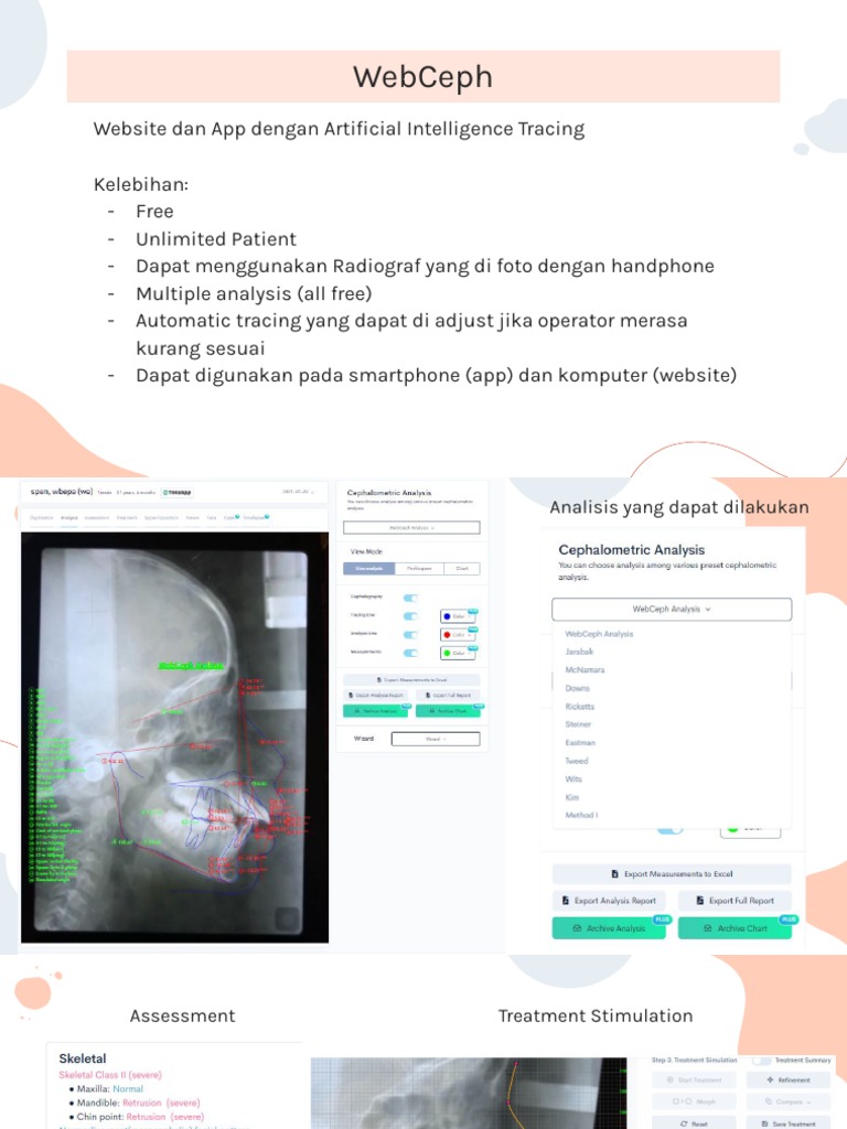 WebCeph: Solusi Tracing Digital Gratis | PDF
