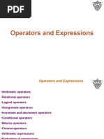 Class13 16operatorsexpressions