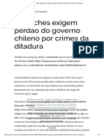 EBC - Mapuches Exigem Perdão Do Governo Chileno Por Crimes Da Ditadura PDF
