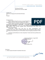 Surat Pemberitahuan Libur Idul Fitri 1444 H SD PDF