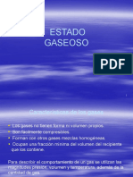 Características y comportamiento de los gases