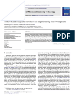 Texture-Based Design of A Convoluted Cut-Edge For Earing-Free Beverage Cans