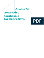 Active Play Guidelines For Under Fives May17 PDF