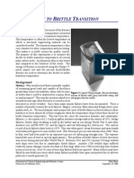 Ductile Brittle Transition